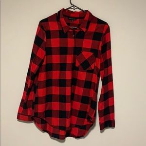 Red flannel shirt